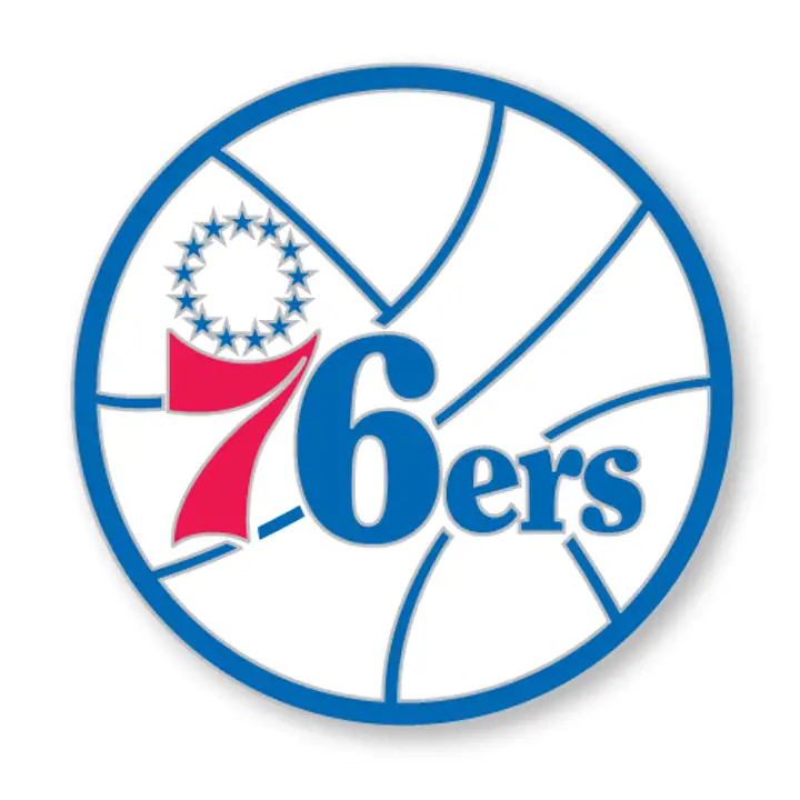 Pin avec logo Aminco des SIXERS