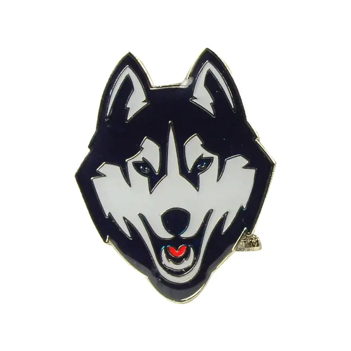Épingle Logo UConn Aminco noir/argent