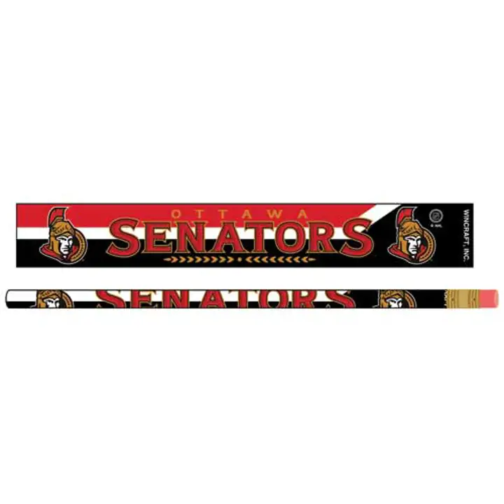 Lot de 6 crayons SENATORS