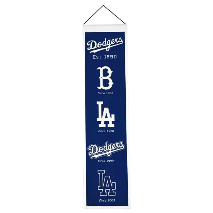 Bannières Héritage des Dodgers de Los Angeles
