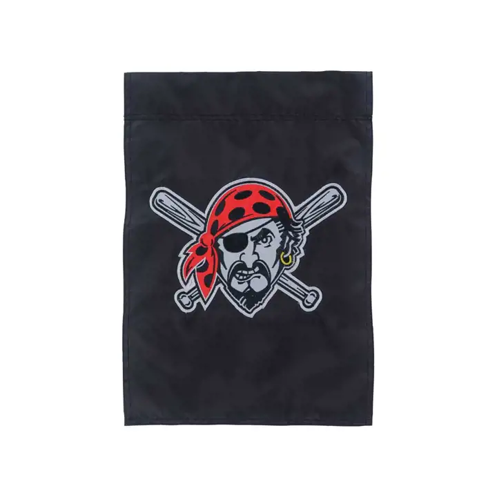 Drapeau de jardin PIRATES - MAISON noir