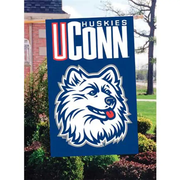 DRAPEAU DE MAISON UCONN APPLIQUÉ
