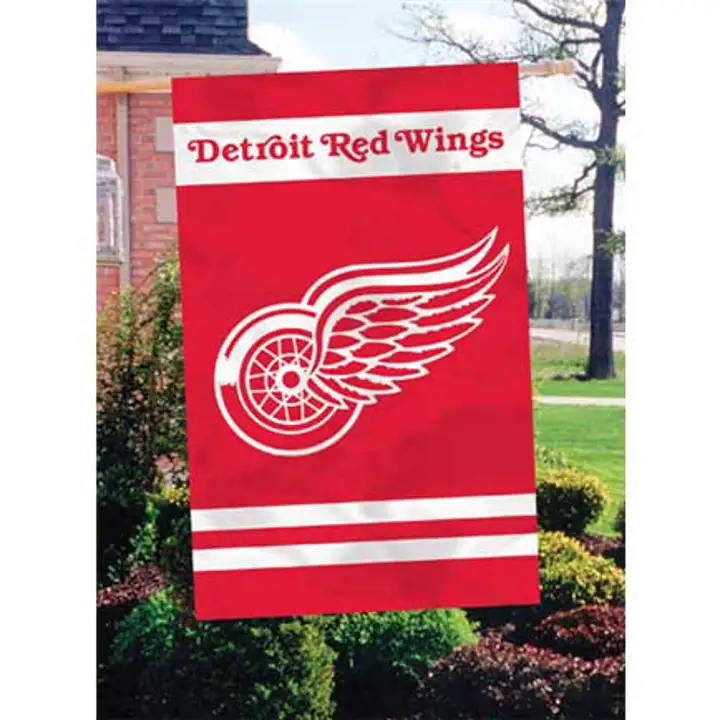 Drapeau de maison appliqué Red Wings