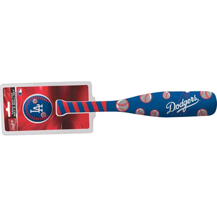 DODGERS Ensemble Batte et Balle Mini Slugger Softee Dodgers