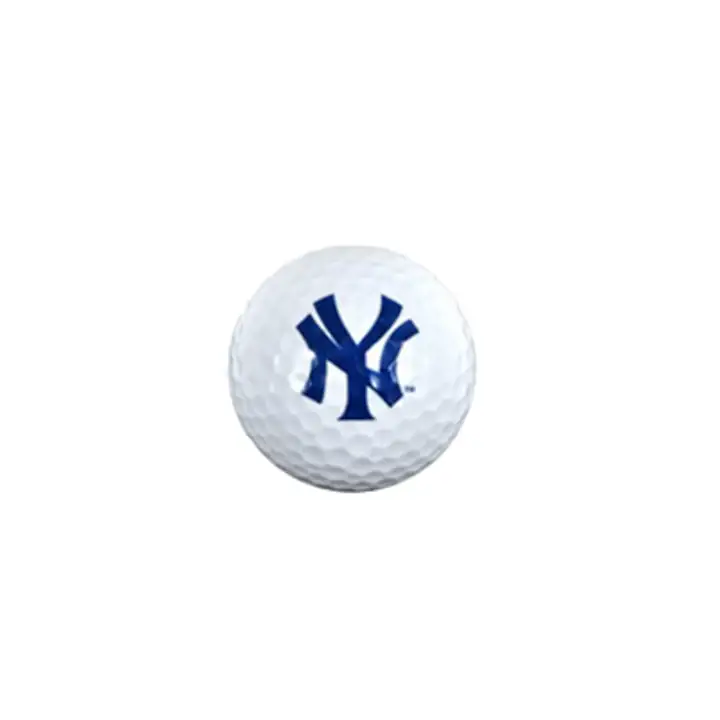 Balle de golf individuelle Yankees blc