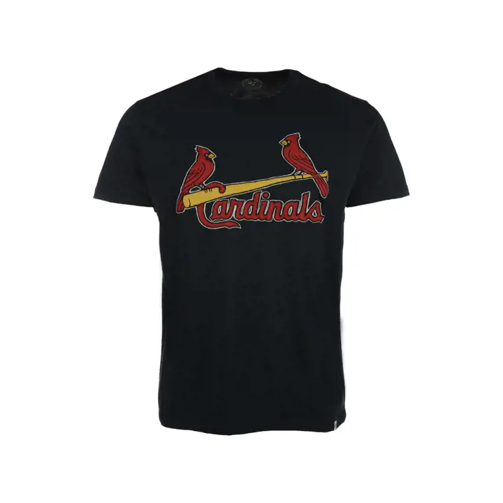 T-shirt basique STL CARDS MLB Fieldhouse « Cardinals » avec oiseaux sur batte