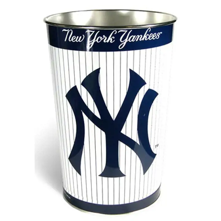 Yankees POUBELLE Rayures fines