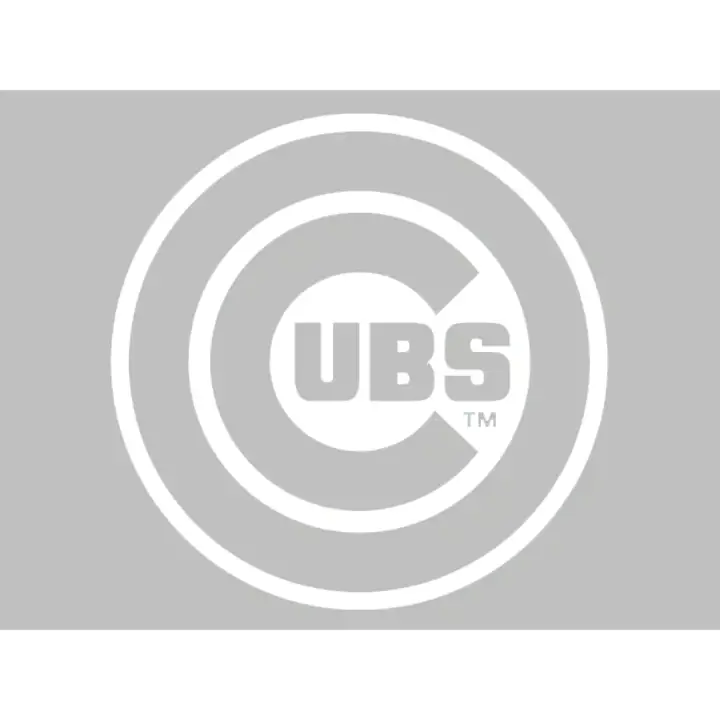 CUBS 8x8 Décalque découpé Bullseye blc