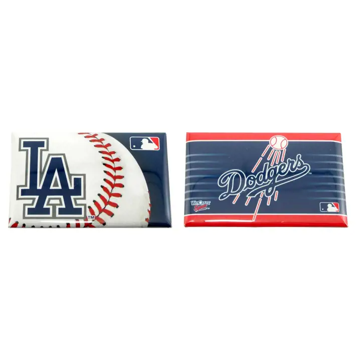 Aimant DODGERS, paquet de 2 - Article NOUVEAUTÉ DIVERS