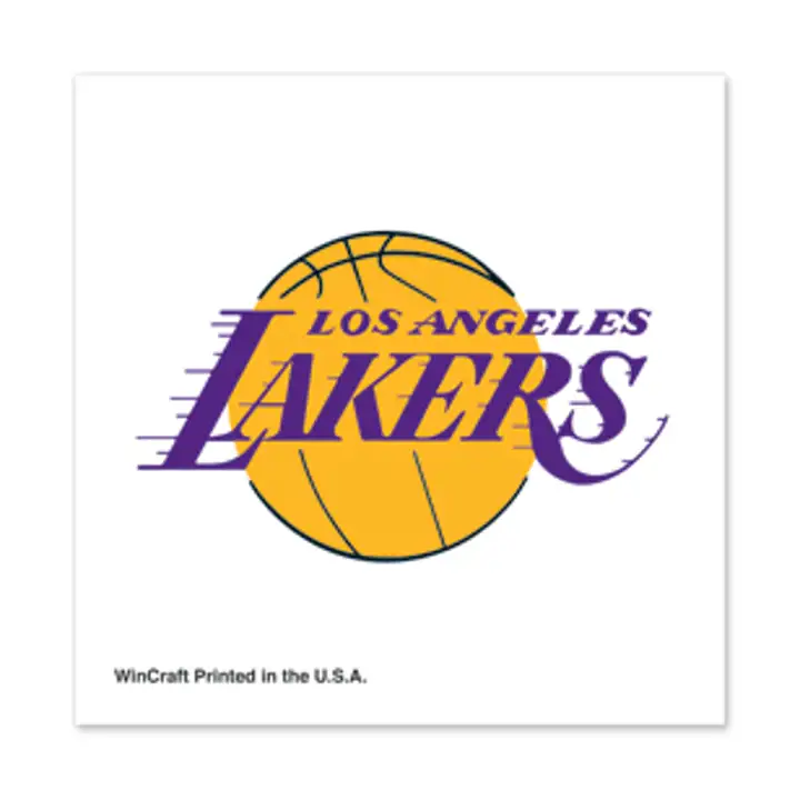 Pack de 4 tatouages LAKERS
