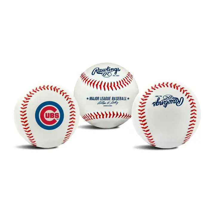 Balle de baseball des Cubs sous sachet individuel
