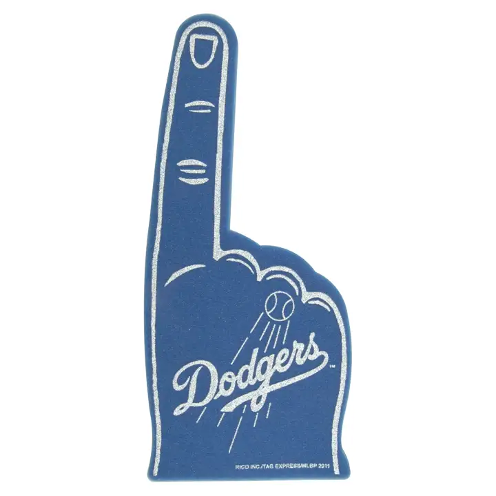 DOIGT EN MOUSSE DES DODGERS
