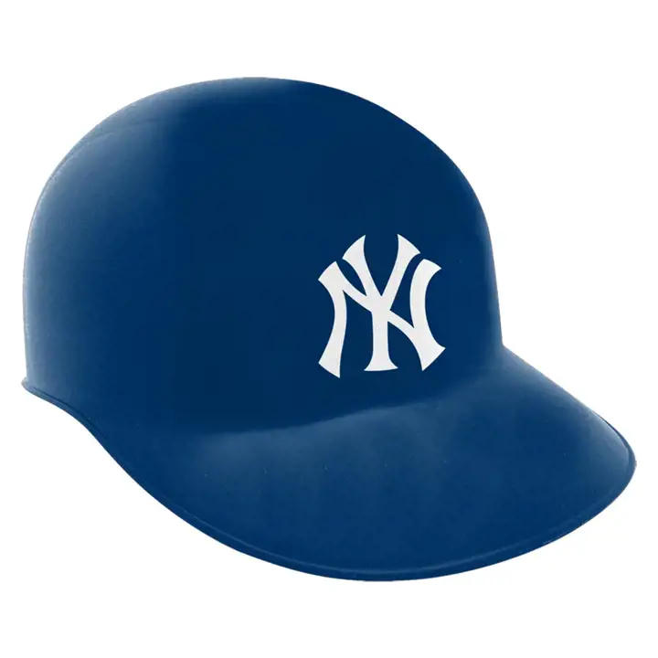Casque de frappeur réplique grandeur nature Yankees NY bleu marine