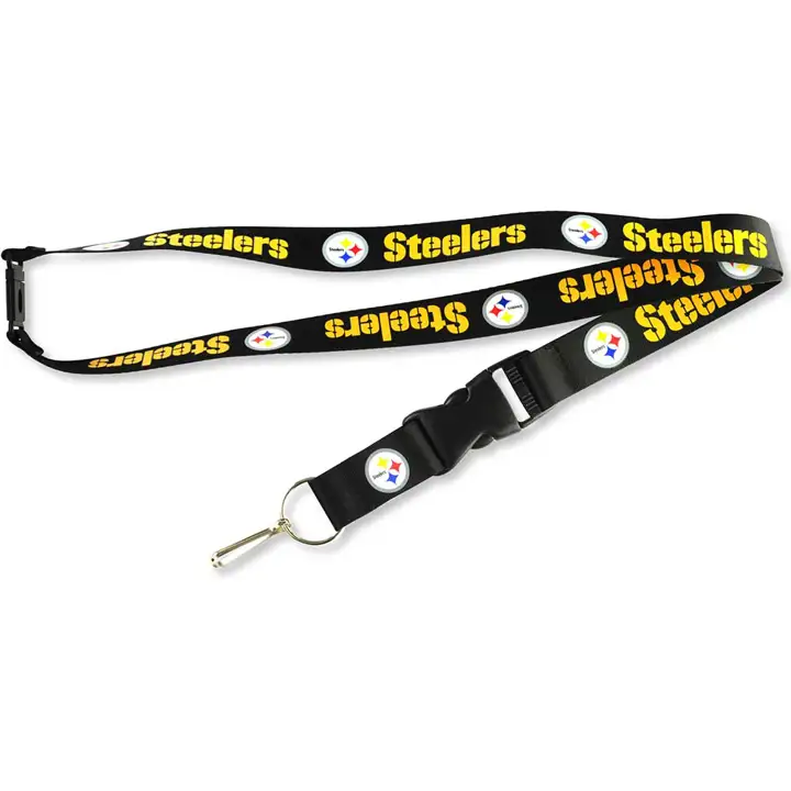 Lanière de l'équipe des Steelers Aminco noire