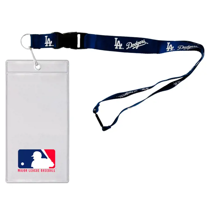 Lanière DODGERS avec porte-ticket
