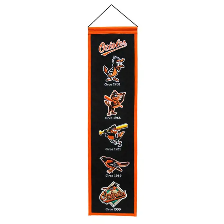Bannières du patrimoine des Orioles de Baltimore