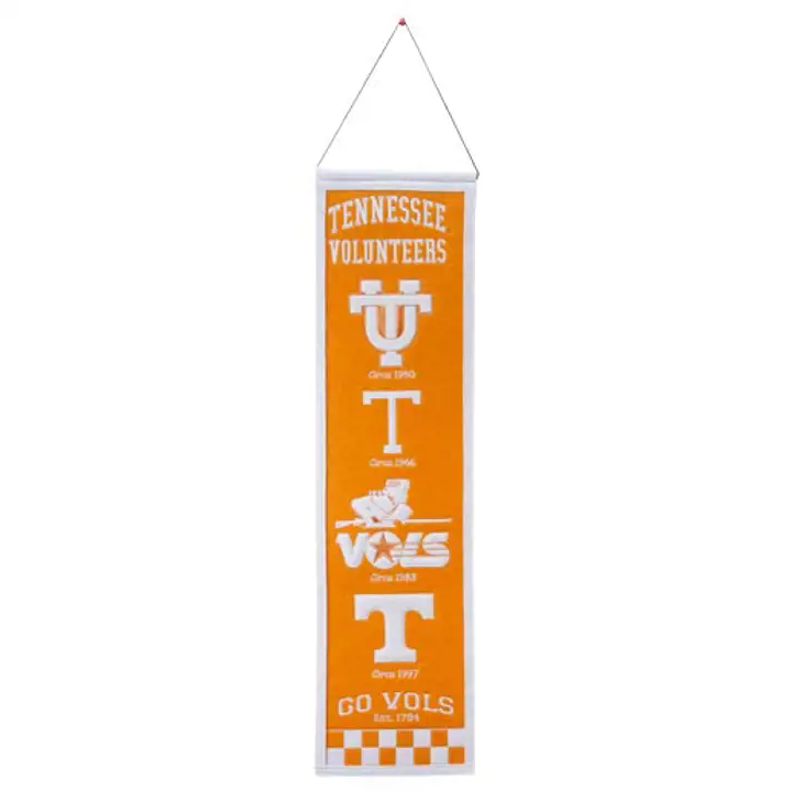 Bannières Héritage des Tennessee Volunteers