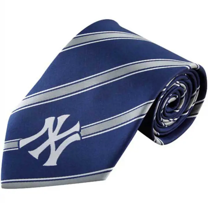 Cravate Yankees en polyester tissé 1