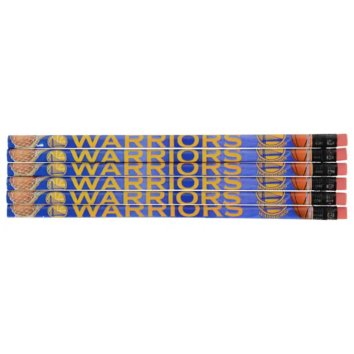 Crayons WARRIORS (lot de 6) bleus