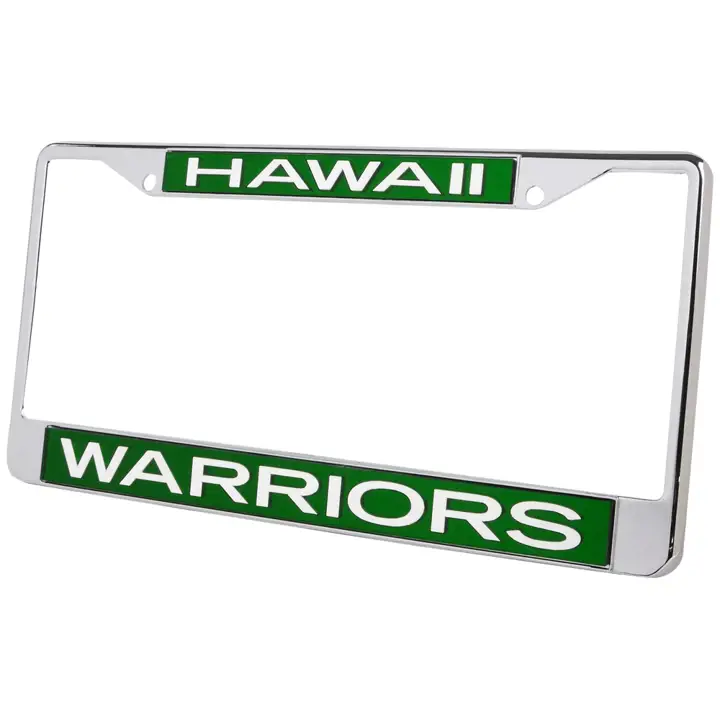 Cadre laser Hawaii - P/G arg/vert