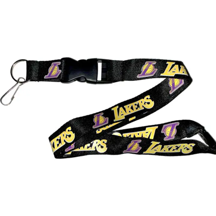 LANIÈRE ÉQUIPE LAKERS Aminco noire