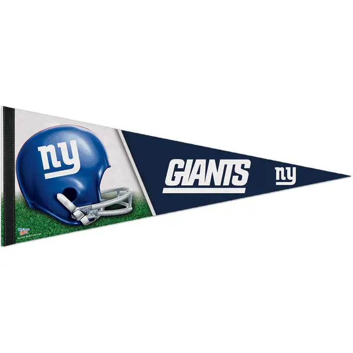 Fanion de qualité supérieure NY Giants 12x30