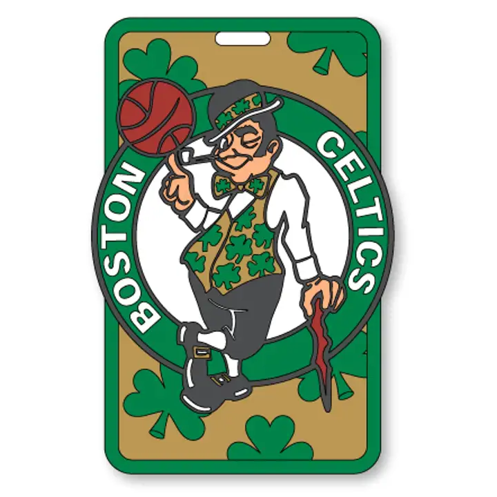 Étiquette de Sac Souple CELTICS