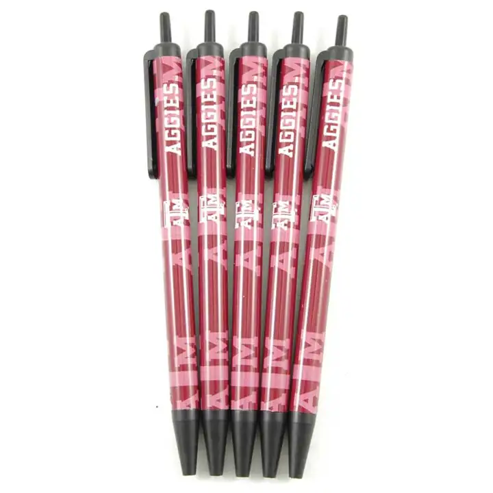 Stylos clics Texas A&M 5PK mar/blc