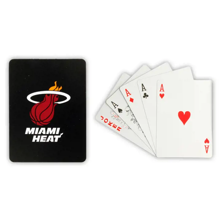 Cartes à jouer NBA HEAT