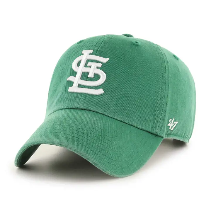 CASQUETTE STL CARDS MLB Kelly/Blanche '47 Clean Up STL vert kelly