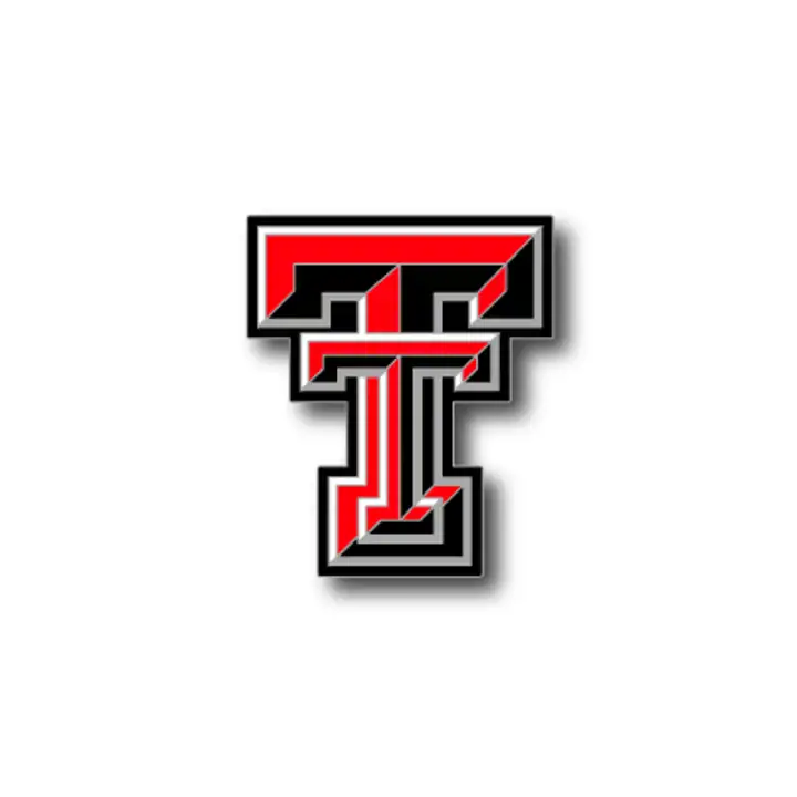 Pin à logo Texas Tech Aminco