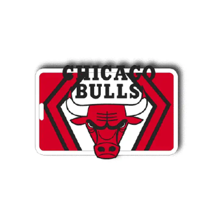 BULLS Étiquette souple de sac    rouge/noir/blanc