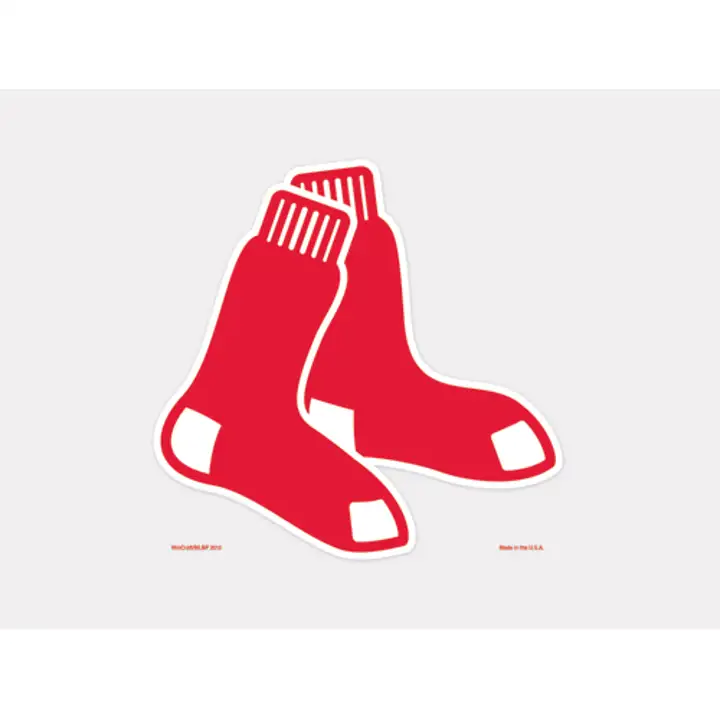 Décalque Die Cut RED SOX 4x4 - Couleur CHAUSSETTES