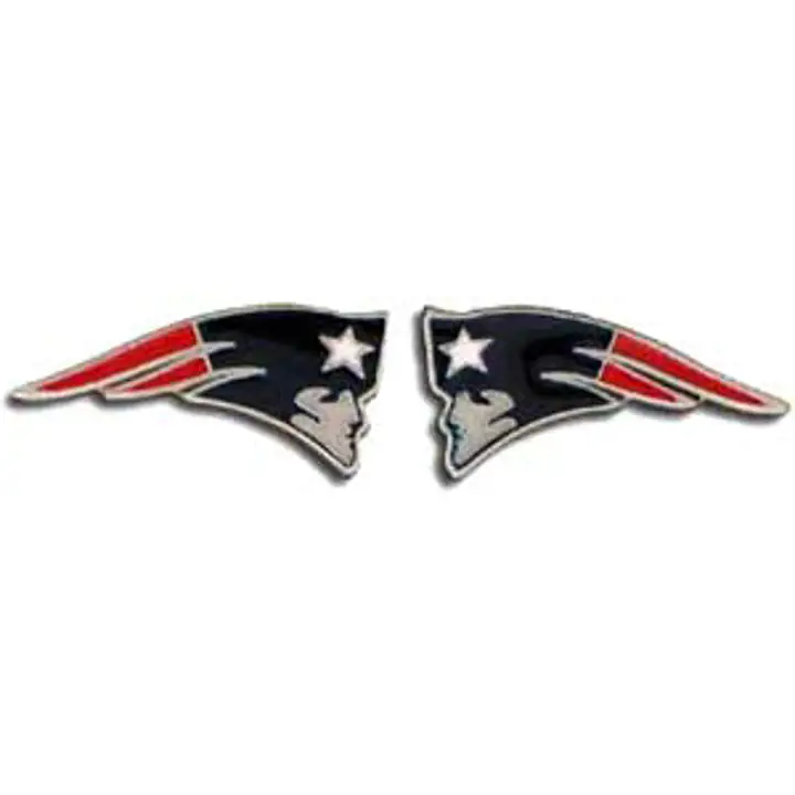 Boucles d'oreilles clous logo PATRIOTS Aminco