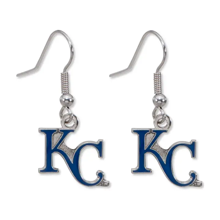 Boucles d'oreilles pendantes logo ROYALS Aminco