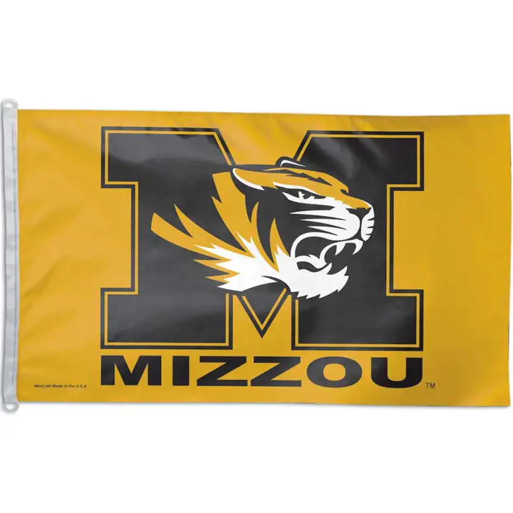 Drapeau du Missouri 3x5 GAGNANT noir