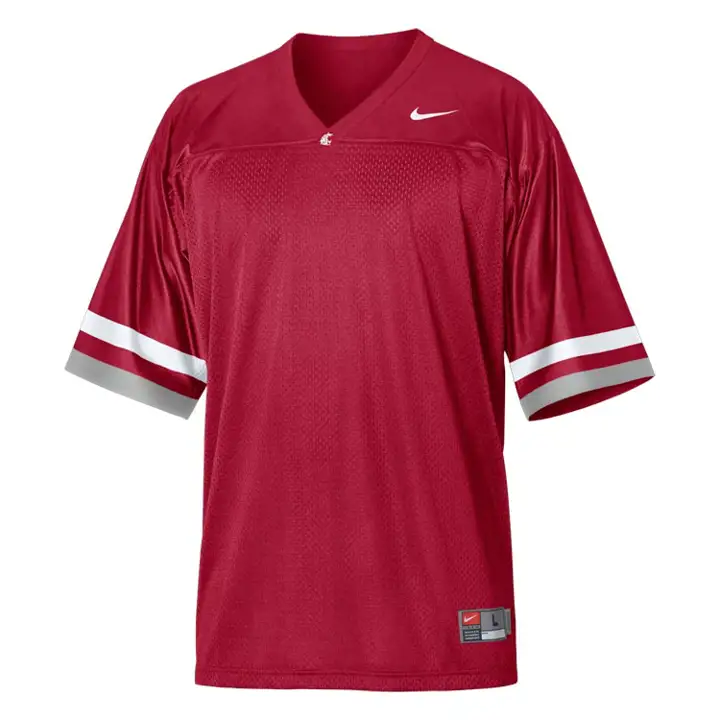 Maillot Replica NCAA vierge Washington State FB cramoisi