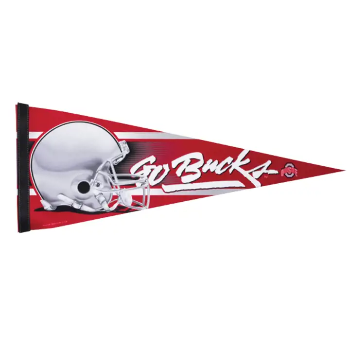 Ohio State Fanion de qualité supérieure 12x30 Go Bucks