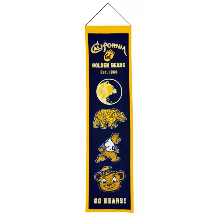 Bannières Patrimoine des Golden Bears de l'U.C. Berkeley