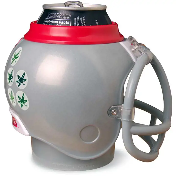 Tasse casque Ohio State 14 oz gris