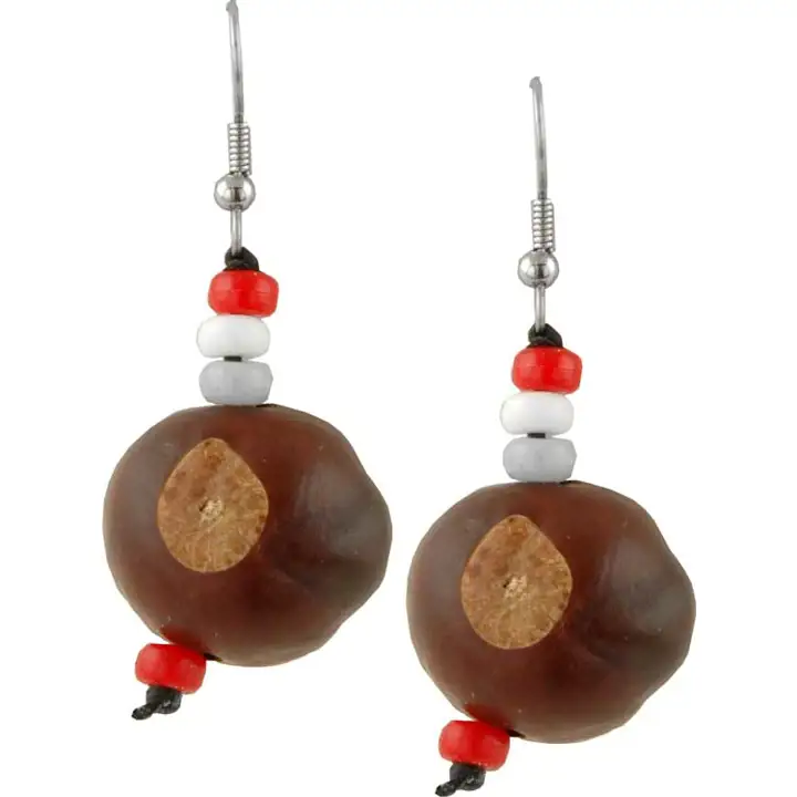 Boucles d'oreilles BUCKEYE Ohio State