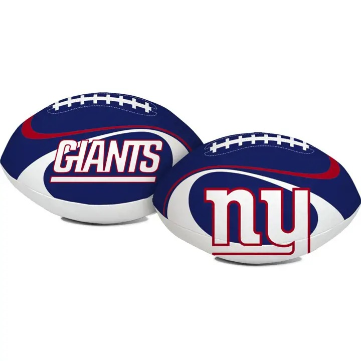 Ballon de football souple NFL Giants de New York 8 po