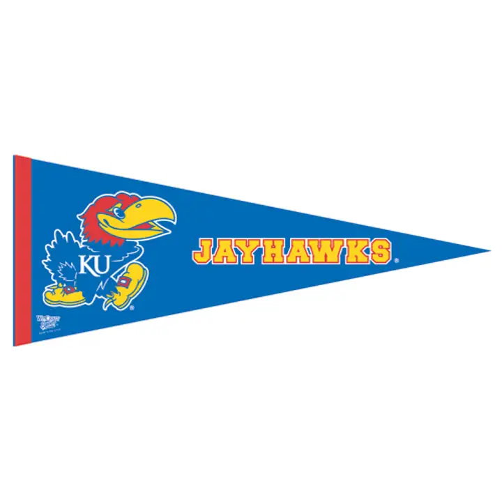 Fanion de qualité supérieure Kansas 12x30