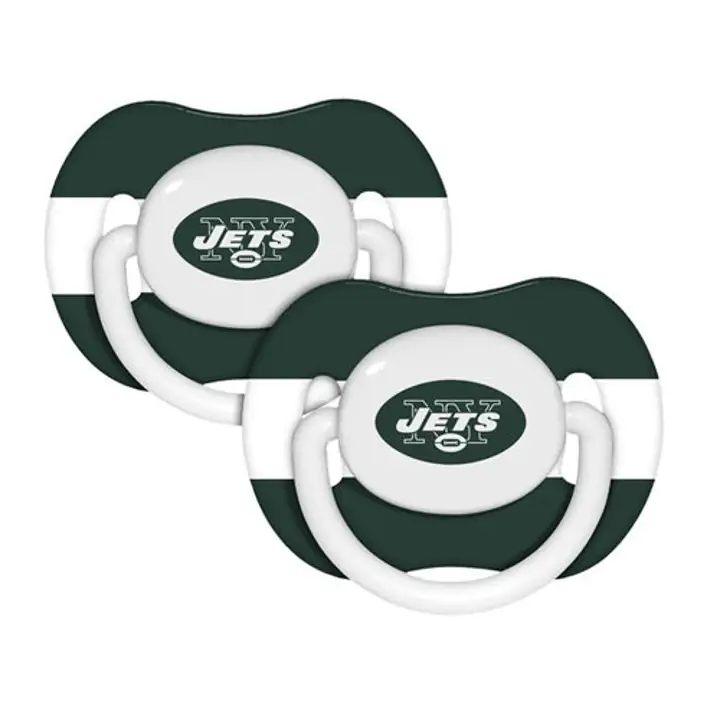 Sucette NY JETS, lot de 2, vert/blanc