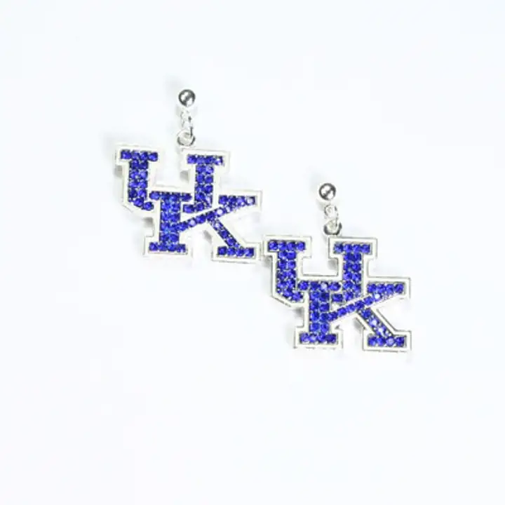 Boucles d'oreilles Kentucky Crystal Logo argent/rbl