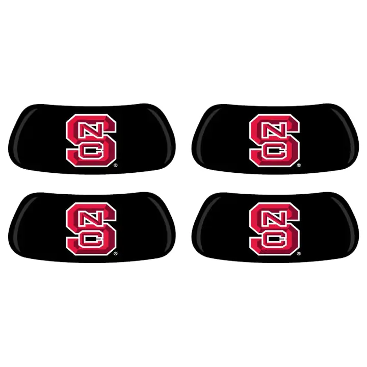 Autocollant "SNC" Eyeblack NC State 2 paires noir
