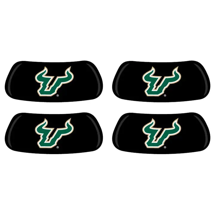 Sud Floride 2 Paires Autocollant Anti-reflet "U" noir