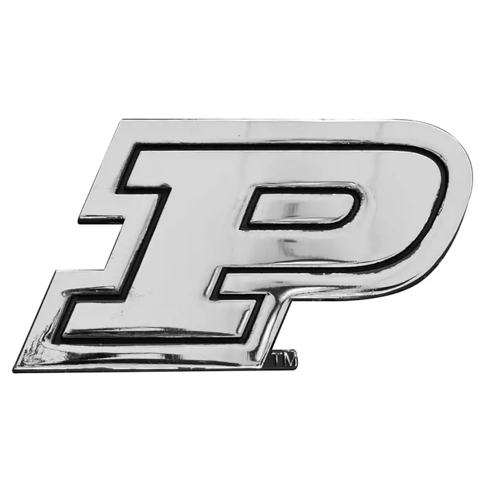 "Emblème de voiture en métal Purdue \"P\""