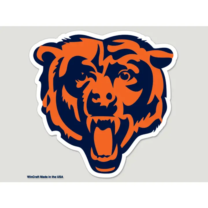 BEARS Die Cut Decal 8x8 - Color BEAR
