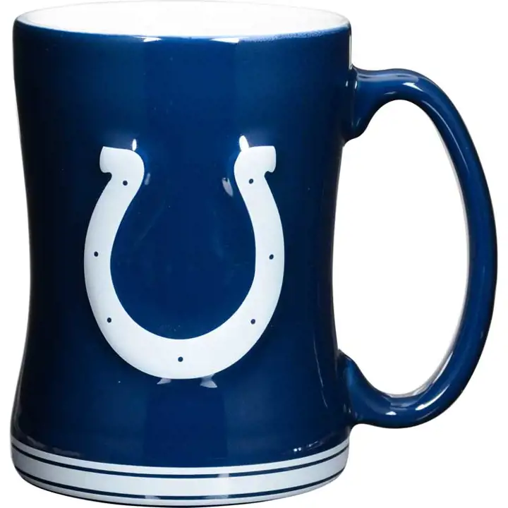 Tasse à relief COLTS 14 oz